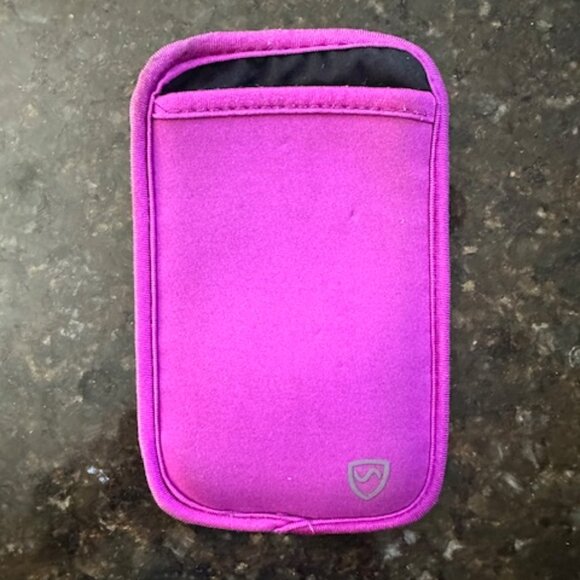 SHIELD YOUR BODY (SYB) Purple  Phone Pouch- SHIELD Wireless EMF Radiation - Picture 2 of 6